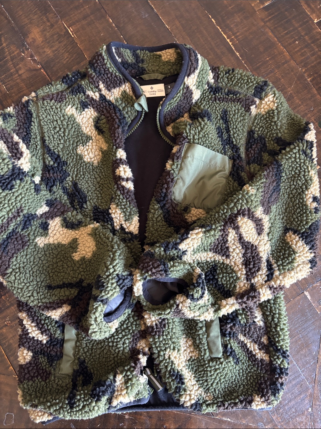 Members Mark Brand Kids Camouflage Green